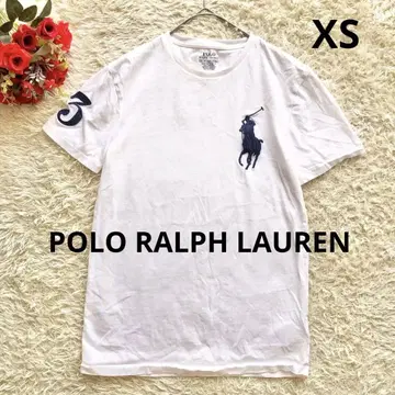 POLO RALPH LAUREN 빅 포니 반팔 티셔츠 XS 화이트