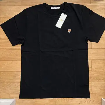 새상품 XXL 메종 키츠네 폭스 헤드 패치 클래식 티셔츠