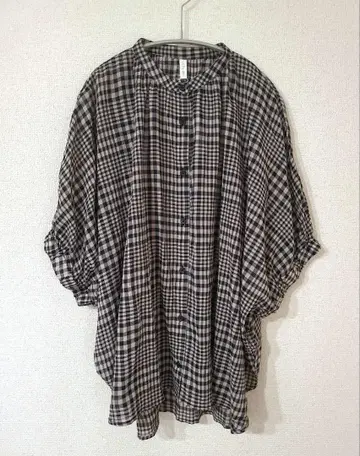 Lupillien 택 포함 새상품 체크 무늬 셔츠