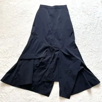 UN3D. W WRAP SK 더블 랩스커트