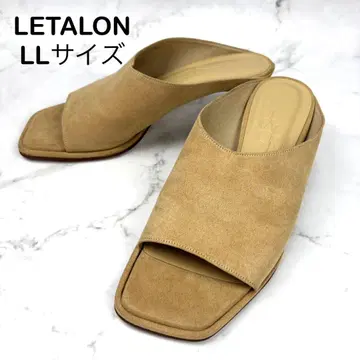[새상품급] LETALON 르탈론 베이지 LL 샌들 슬립온