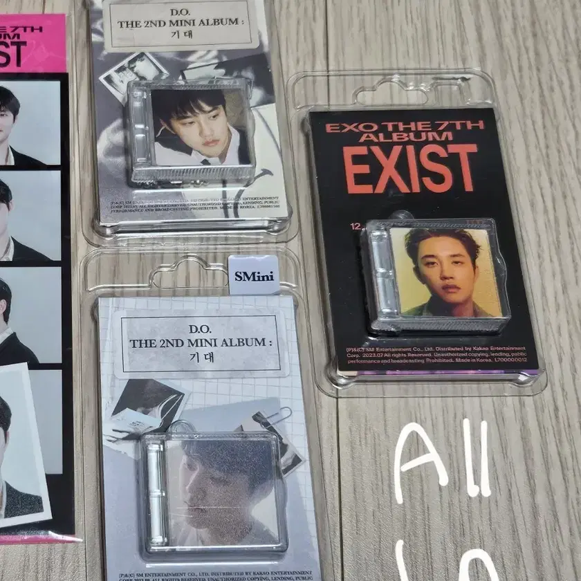 63. EXO D.O.ギョンス　경수 디오マスターグッズ EXO | 엑소 Do Kyungsoo Exo d.o. Smini 3-Piece Set on Bunjang
