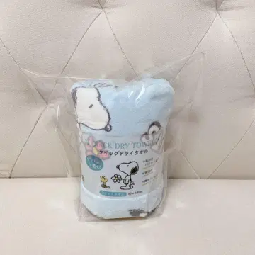 SNOOPY 퀵 드라이 페이스 타월