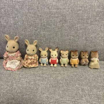 실바니안 패밀리 인형 세트 8개
