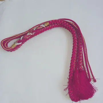 오비지메 핑크 골드 펄 모티브