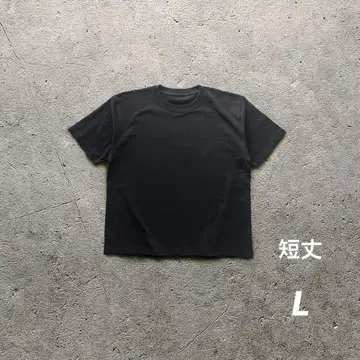 크롭 티셔츠 스트릿 시크 아카이브 블랙 L 사이즈