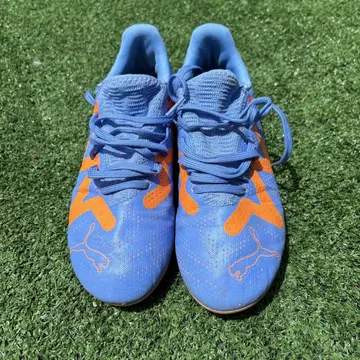 Puma 퓨처 플레이 축구화 파랑/오렌지 23cm