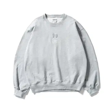 미사용 택 포함 10 TENBOX OG LOGO SWEAT 그레이 M