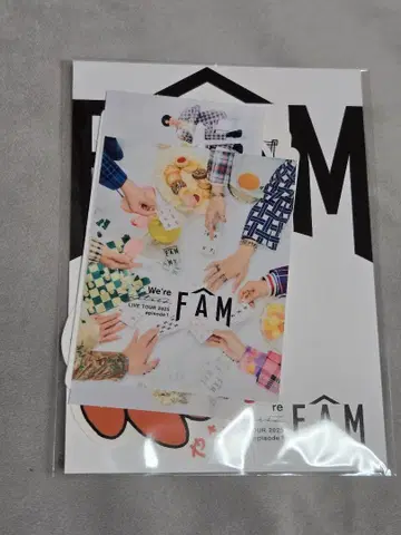 timelesz 타임리스 스티커 FAM 회장 한정 치바
