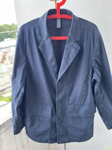 UNIQLO JW 앤더슨 코튼 재킷 네이비