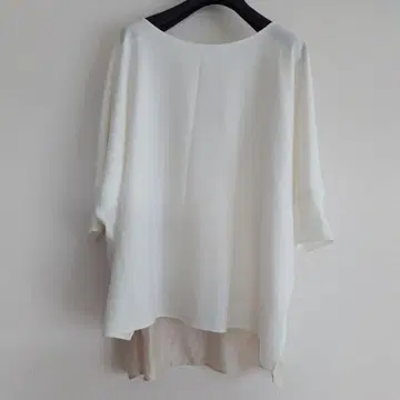 Gallardo ISALONISA 화이트 5부 소매 튜닉
