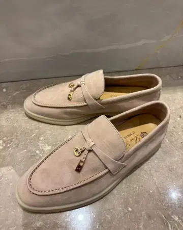 Loro Piana Summer Walk Loafers 36