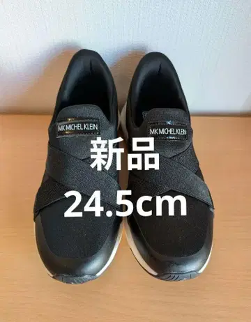 [새상품] MK MICHEL KLEIN 블랙 슬립온 24.5cm
