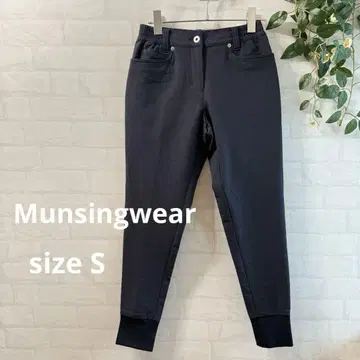 새상품급 [ Munsingwear ] 조거 팬츠 골프 다크 네이비 (S)