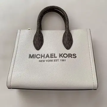 MICHAEL KORS 화이트 핸드백