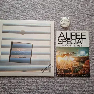 THE ALFEE 요코하마 스타디움 84' 팜플렛 외
