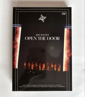 JO1 OPEN THE DOOR BluRay