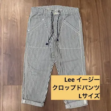 Lee 이지 크롭 팬츠 히코리