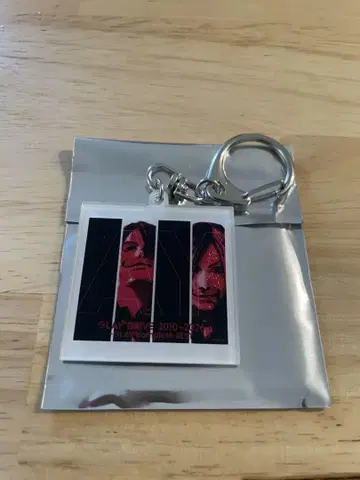 GLAY 30주년 앨범 자켓 키링 AMEX