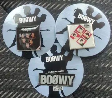 BOOWY 핀즈 캡슐 3종