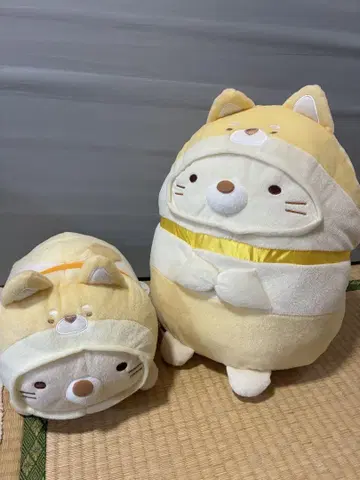 스미코구라시 강아지와 강아지 놀이 봉제 인형 2개 세트