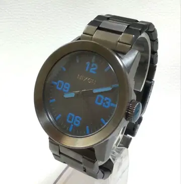 [ 작동품 ] NIXON 남성용 손목시계 쿼츠 블랙 컬러