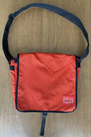 Manhattan Portage 숄더백 오렌지 90s USA