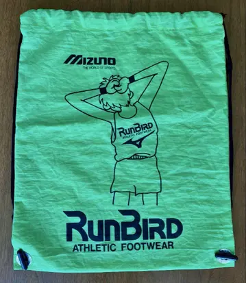Mizuno RunBird 런버드 드로스트링 백 냅색