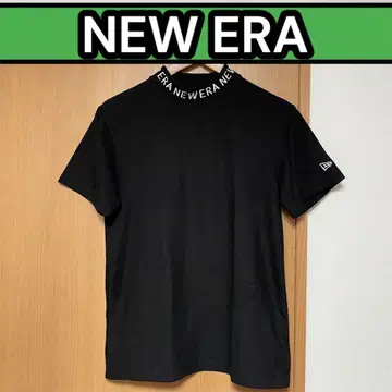 [ S 사이즈 ] NEW ERA 모크넥 골프웨어 반팔 티셔츠