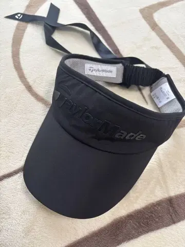 TaylorMade 여성용 리본 바이저 BLACK
