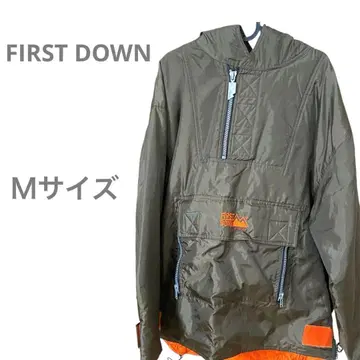퍼스트다운 아노락 자켓 90s 아노락 후드티 나일론 M