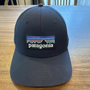 patagonia 메쉬 백캡 네이비