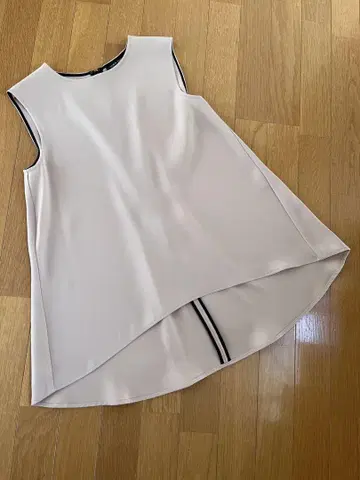 used YOKO CHAN 슬리브리스 핑크 베이지 사이즈 36