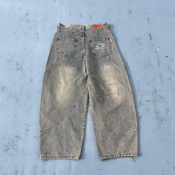 9090 Yoke 데님 벌룬 팬츠 XL