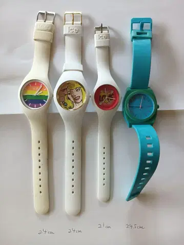 Ice Watch 3점 + NIXON 손목시계 세트
