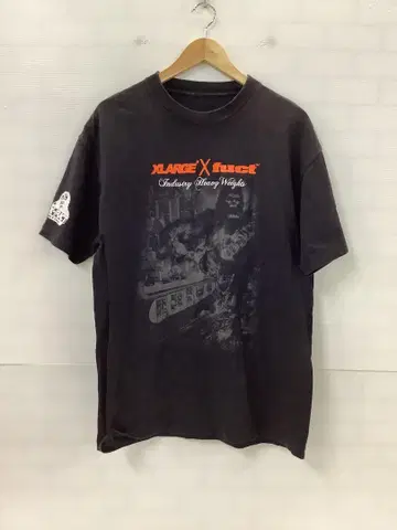 8.2 A753P XLARGEX-FUCT 티셔츠 프린트 티 소매 로고