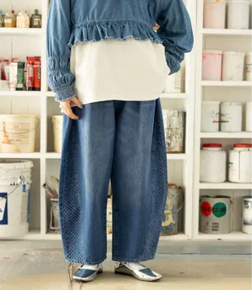BELT BARREL DENIM