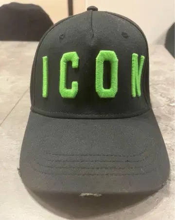 DSQUARED2 디스퀘어드 ICON 캡 블랙 그린