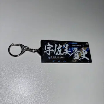 감바 오사카 우사미 타카시 EXPO 페이스 타월 키링