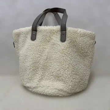 ships 부록 아이보리 보아 토트백
