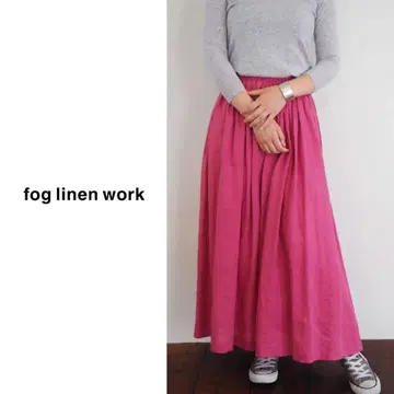 fog linen work (포그린워크) | 스테이시 개더 스커트