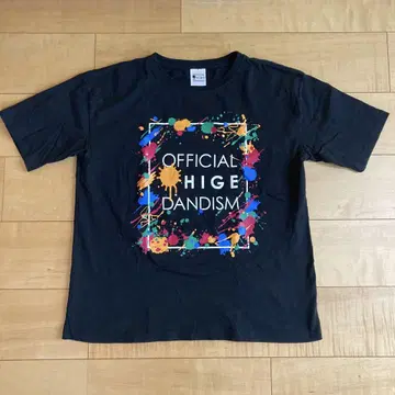 [새상품급] Officialdism 2019 투어 T셔츠 반팔 블랙 M