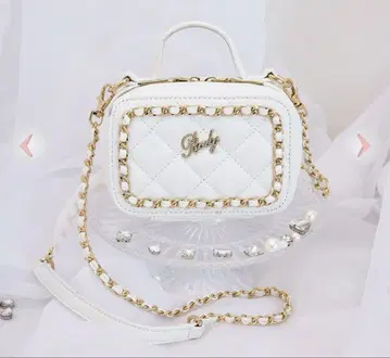 Rady 미니 체인 배니티 백 화이트 새상품