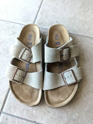 BIRKENSTOCK 애리조나 샌들 37 토프