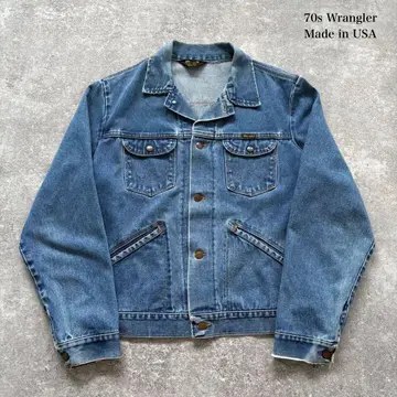 [ Wrangler ] 70년대 랭글러 124MJ 데님 자켓 50 상당