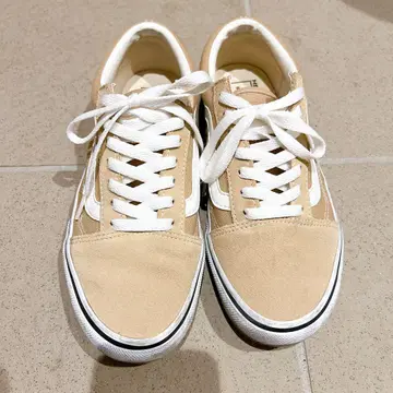 vans 반스 스니커즈 베이지 24.0cm