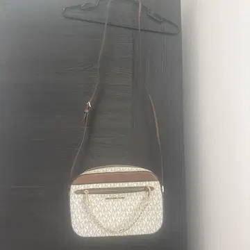 Michael Kors 숄더백 화이트/브라운