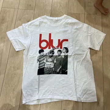 blur 프린트 디자인 티셔츠 XL