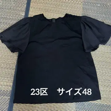 23구 블랙 반팔 상의 48