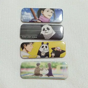 극장판 주술회전 0 x 돈키호테 장면 스퀘어 캔뱃지 컬렉션